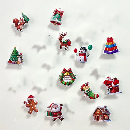LED Christmas Light-Up Wall Decals