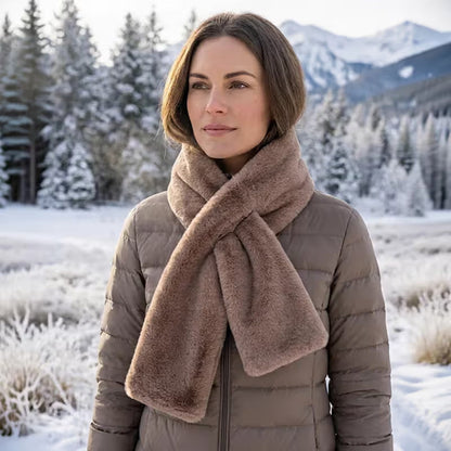 🎉50K+ SOLD!🎁Cozy Scarf with Hidden Pocket – Warm, Soft & Secure Zipper🧣