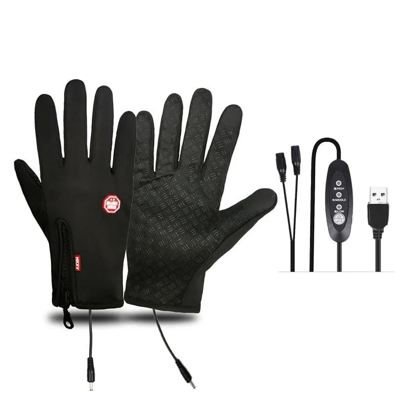 Warm thermal gloves