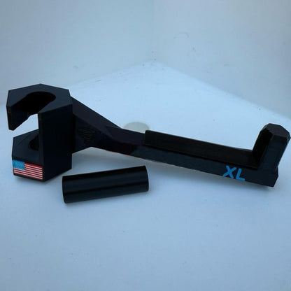 Twist-On 2.0 “XL” – Nearly Universal Bow Hanger for Trucks & SUVs - Printed from ASA will not melt/warp– Spacer Ring Included | 20% Stronger | Quick No-Tool Install