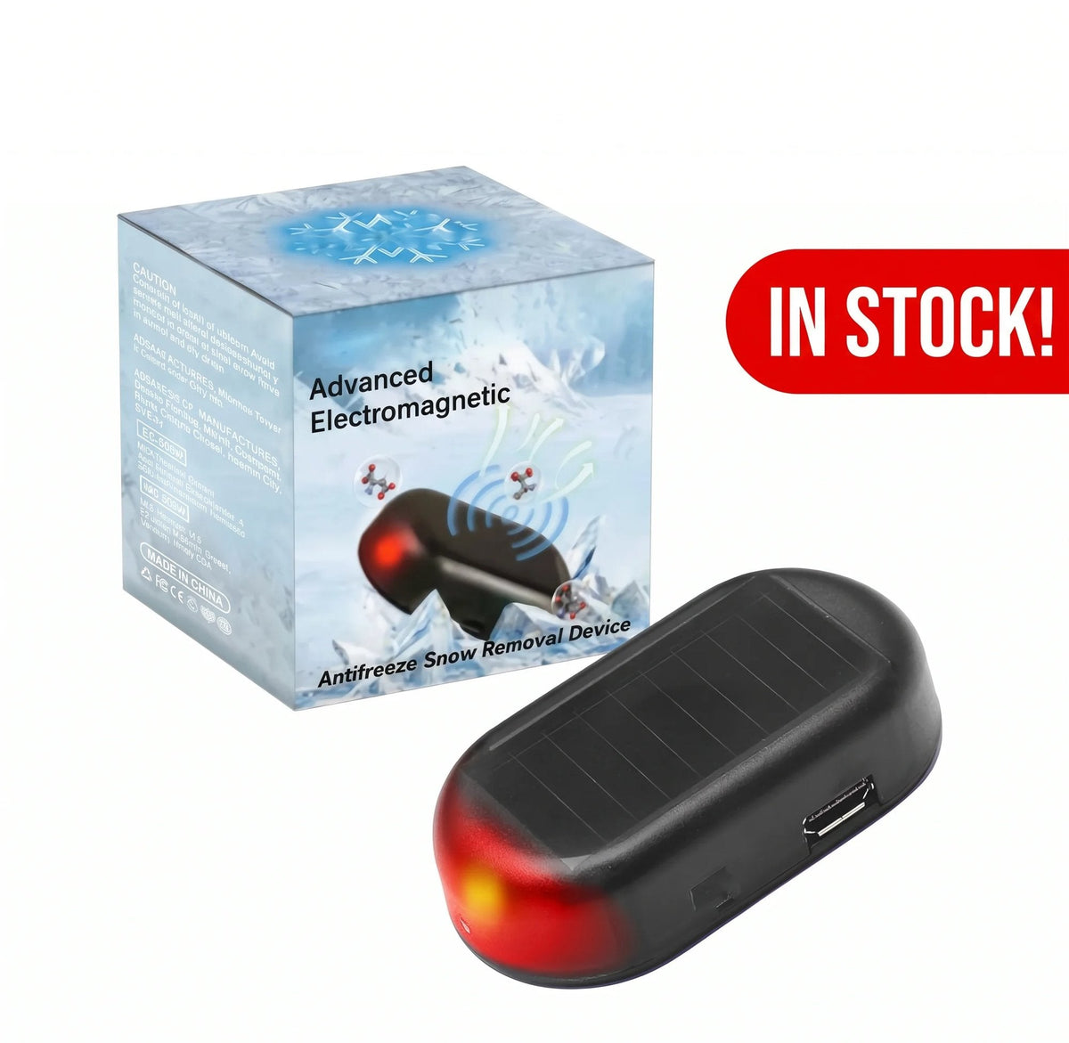 Vehicle Electromagnetic Molecular Interference‑Based Antifreeze and Snow Removal Device