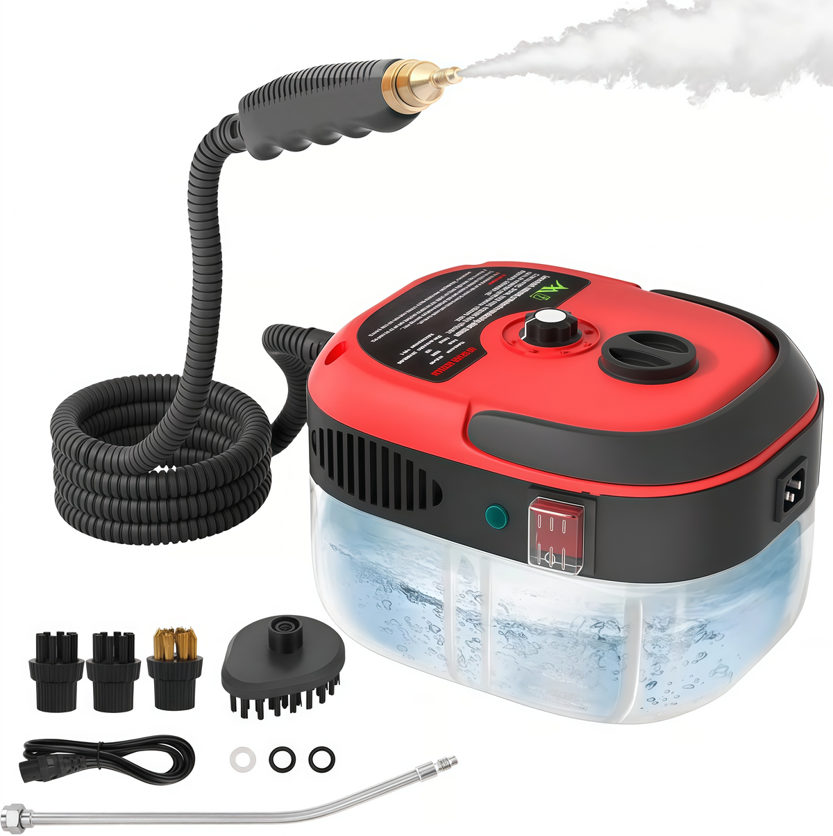 🔥2500W Handheld High-Temperature Pressurized Steam Cleaner