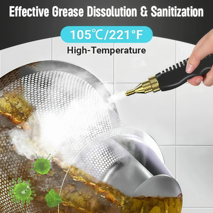 🔥2500W Handheld High-Temperature Pressurized Steam Cleaner