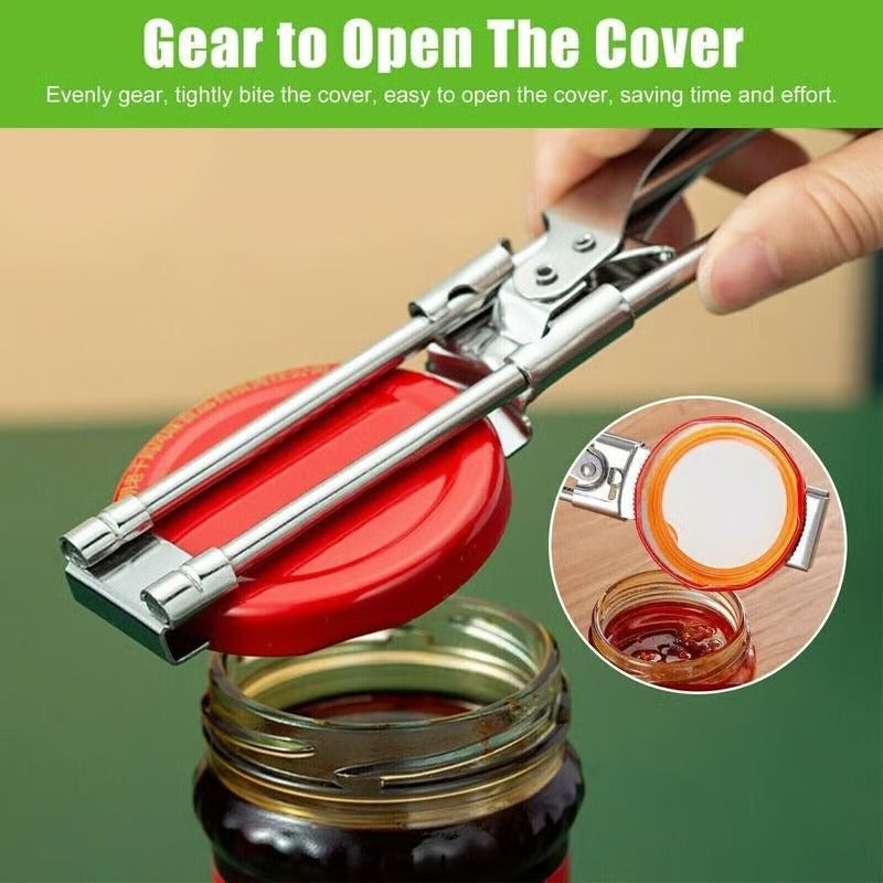 🔥Adjustable Stainless Steel Jar Opener