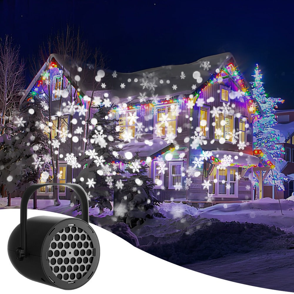 🎄✨LED Christmas Projection Lamp – 16 Patterns of Pure Holiday Magic