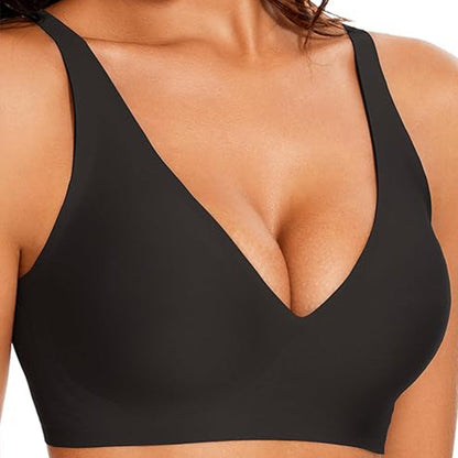 🏆Super Firming Leopard Print Jelly Bra | Women Wirefree Bras 👍No More Sagging Breasts