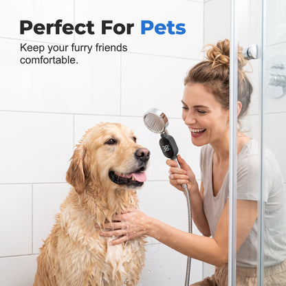 Smart LED shower thermometer（2PCS）