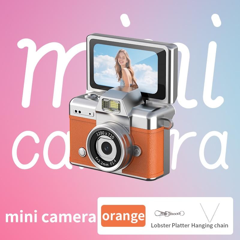 Y2K Pocket Mini Digital Camera 📸 1.47" LCD Screen Compact Photo & Video Cam (No TF card)