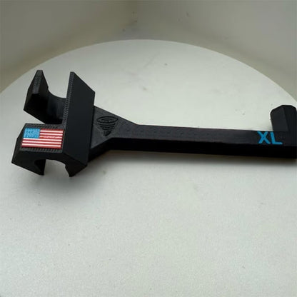Twist-On 2.0 “XL” – Nearly Universal Bow Hanger for Trucks & SUVs - Printed from ASA will not melt/warp– Spacer Ring Included | 20% Stronger | Quick No-Tool Install
