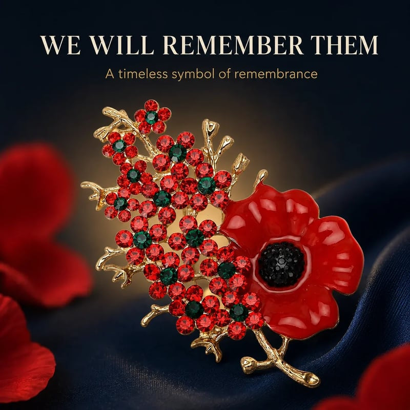 1945-2026 "Never Forgotten" Victory Blossom [81th Anniversary Keepsake]