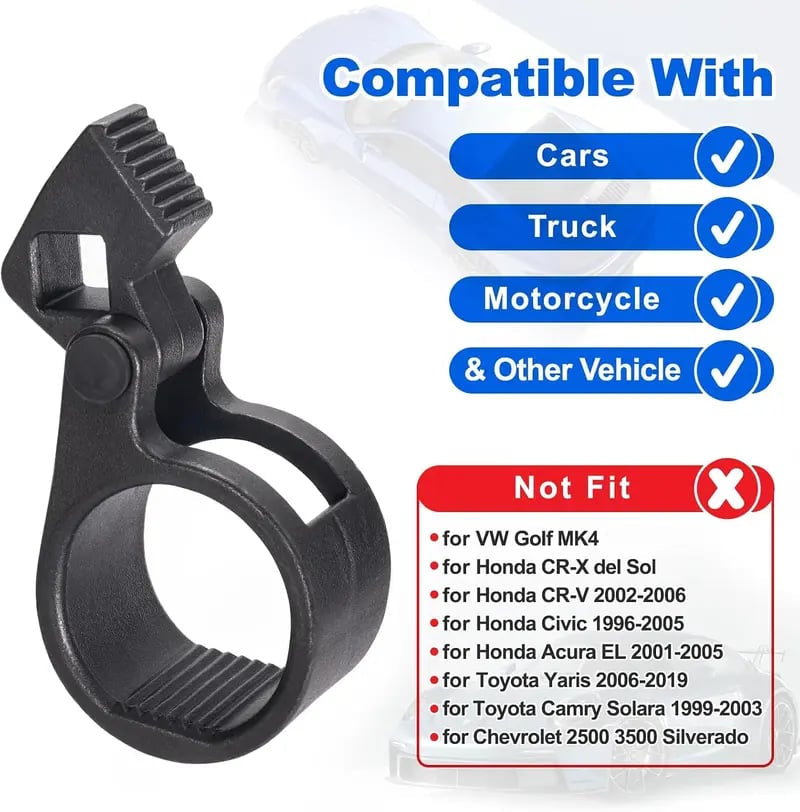 27–42mm Inner Tie Rod Wrench Heavy-Duty Chrome Vanadium Steel Tool