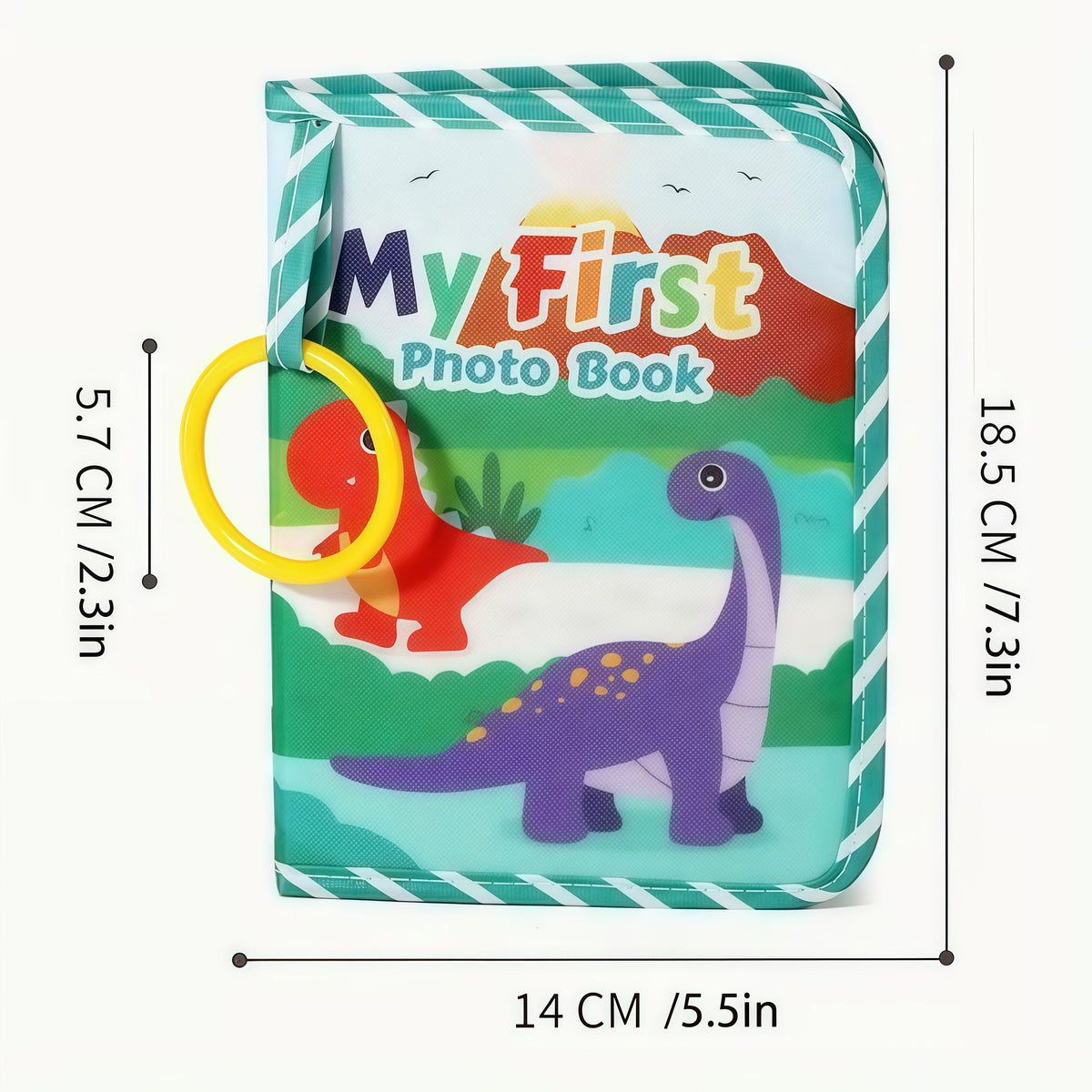 My First Baby Photo Book with Safe Mirror