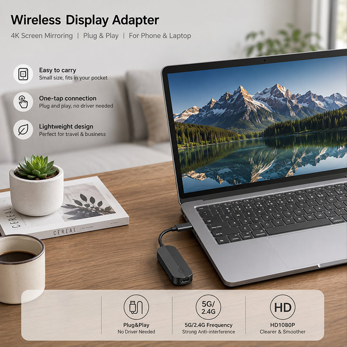 🔥Limited-Time Discount of 48%🔥2026-Hot Sale-Wireless  Receiver📺️