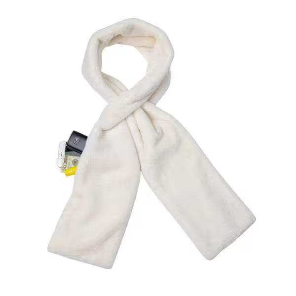🎉50K+ SOLD!🎁Cozy Scarf with Hidden Pocket – Warm, Soft & Secure Zipper🧣