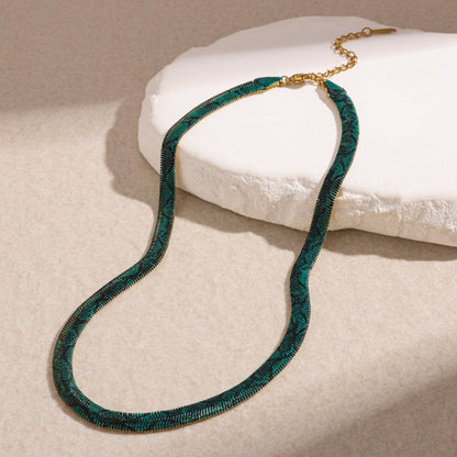 Serpent Statement Necklace – A Symbol of Mystery & Power