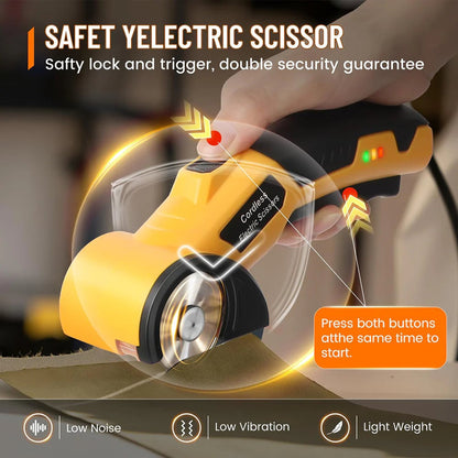 Cordless Electric Scissors with Two Blades