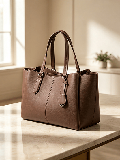 💼Laptop Tote Bag – Triple Compartments, Fits 15.6" & 17.3" Laptops