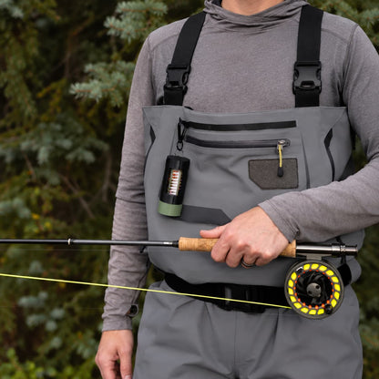 Clip-On Fly Box Lightweight Magnetic Fly Storage with Quick One-Handed Access