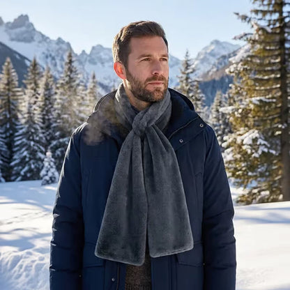 🎉50K+ SOLD!🎁Cozy Scarf with Hidden Pocket – Warm, Soft & Secure Zipper🧣