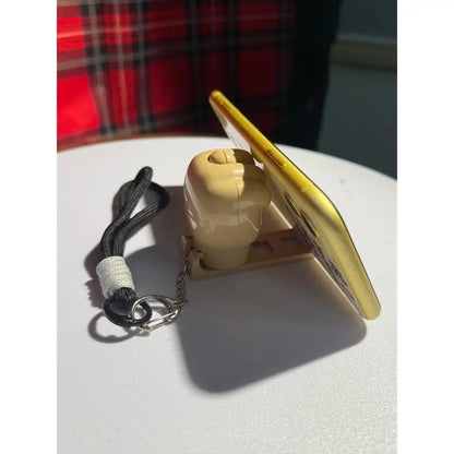🎁🖕 Retractable Middle Finger Prank Pendant