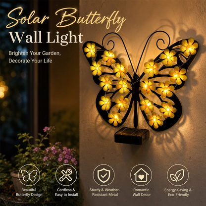 Solar Butterfly Garden Light