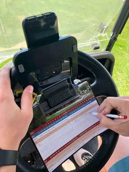 🌟⛳ Golf cart steering wheel phone holder