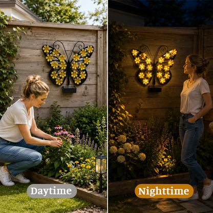 Solar Butterfly Garden Light