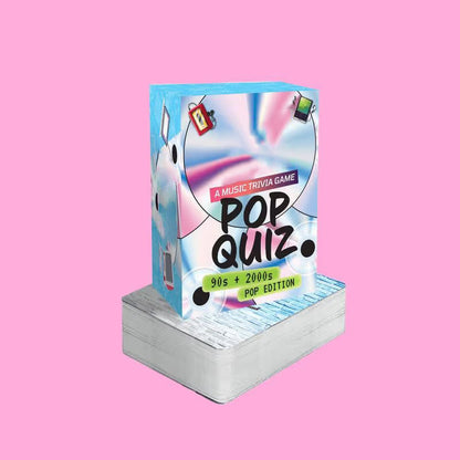 Lyrics Pop Quiz Pop Quiz 90s & 2000s Edition Music Trivia Game