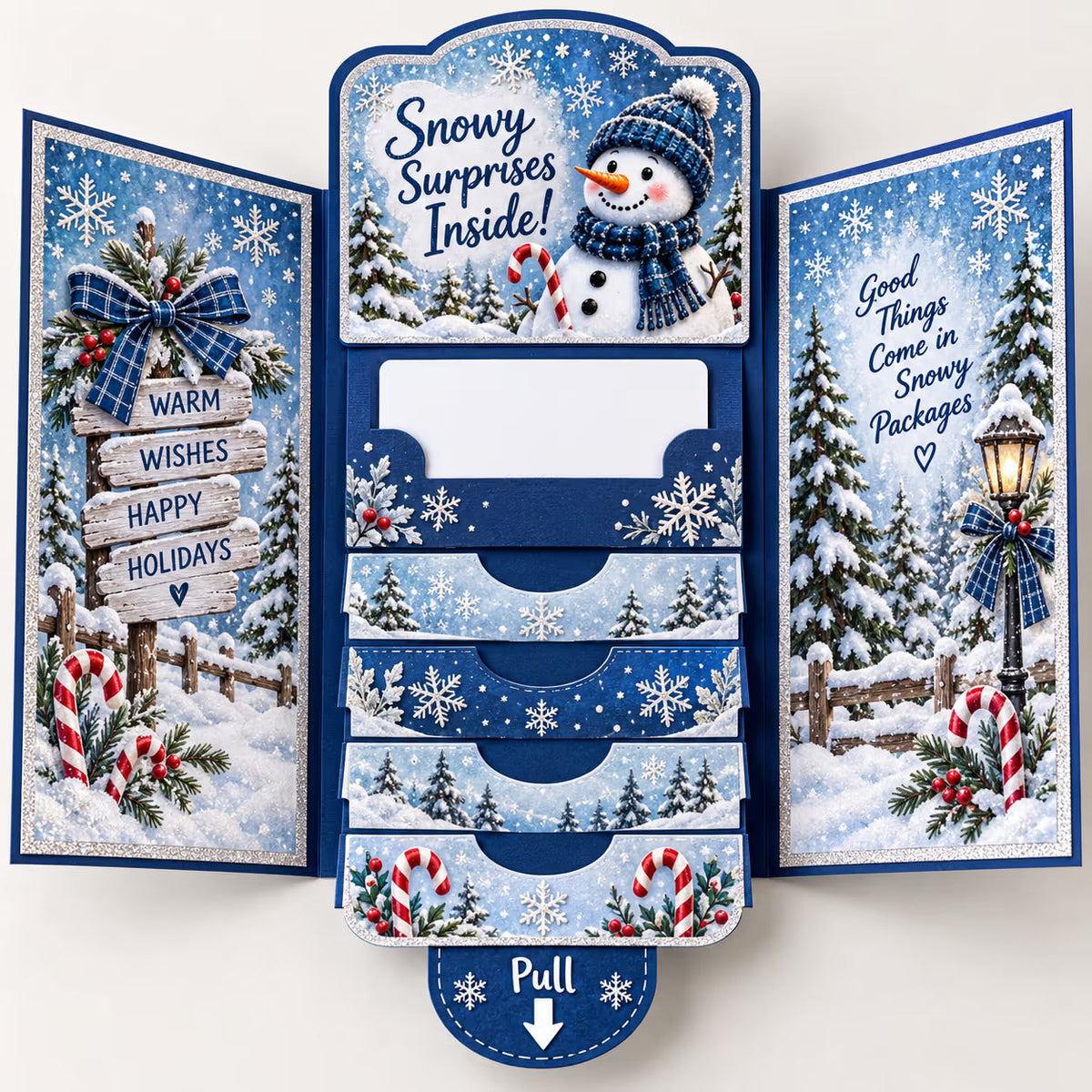 2026 New 🎅💳 Waterfall Christmas Gift Card Booklet ✨