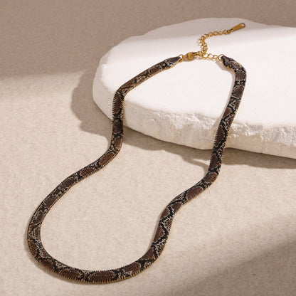 Serpent Statement Necklace – A Symbol of Mystery & Power