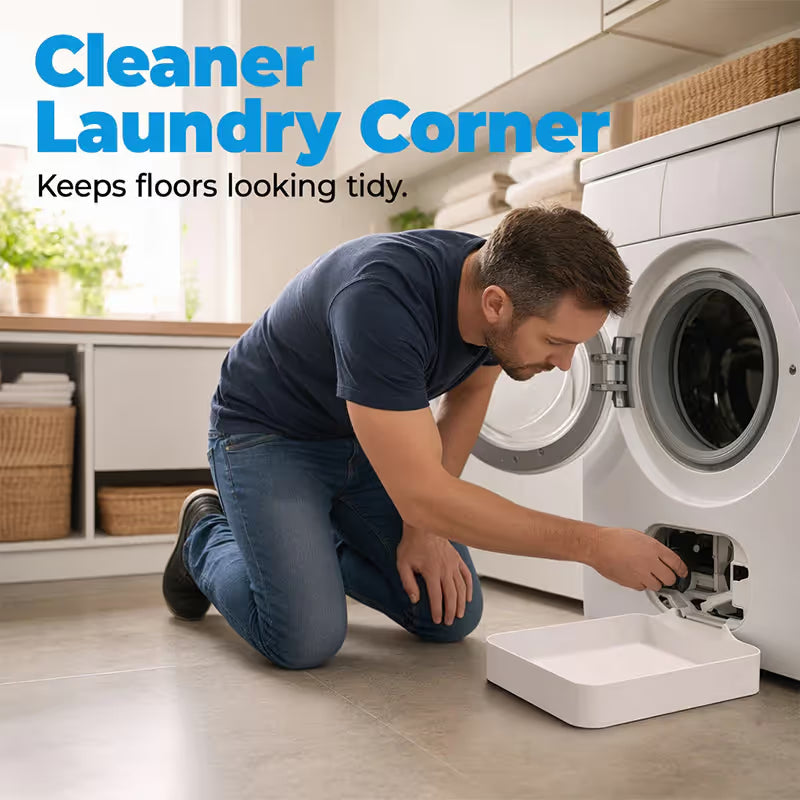 🏆Universal Front-Load Washing Machine Drain Pan