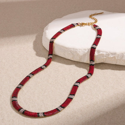 Serpent Statement Necklace – A Symbol of Mystery & Power