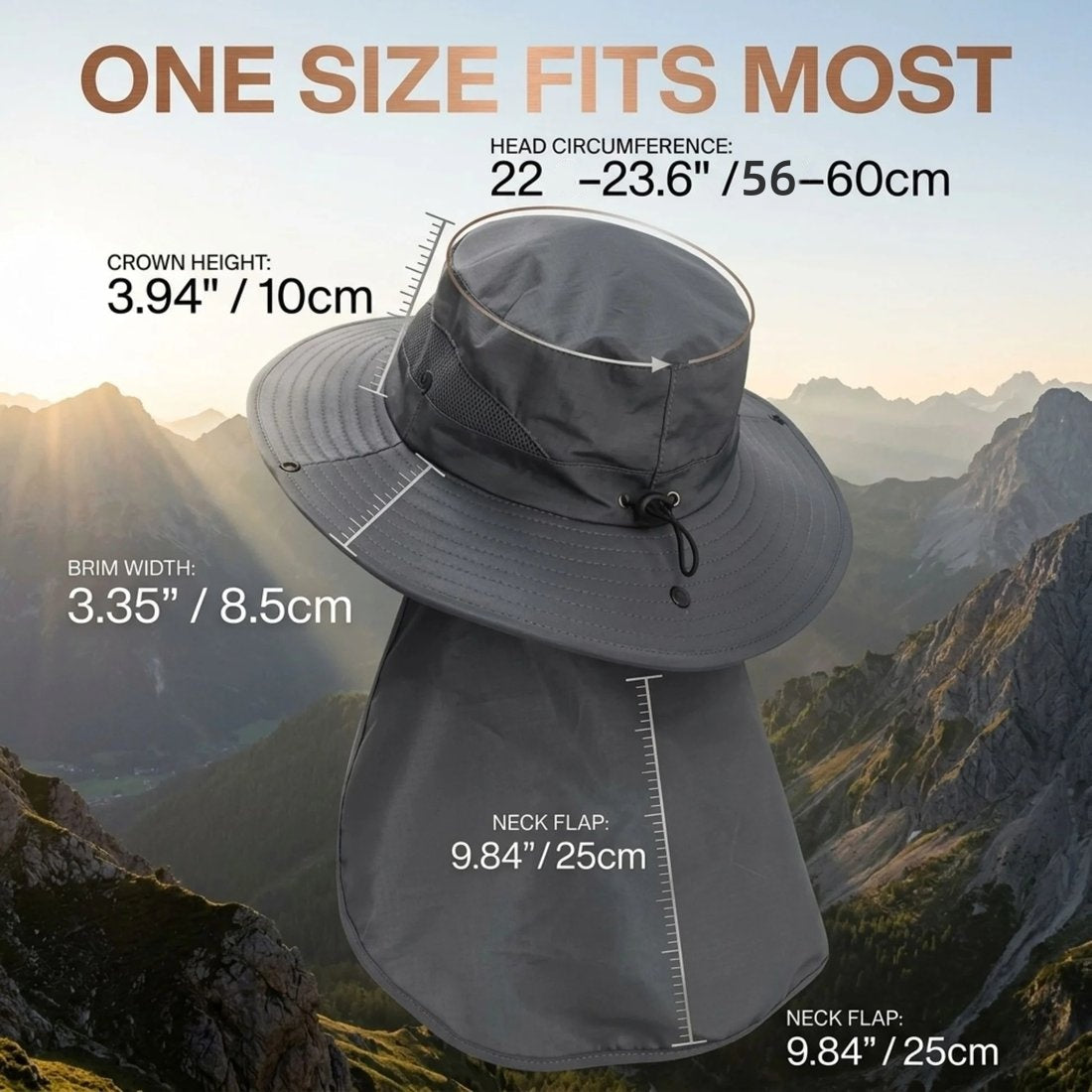 🎁Buy 1 Get 1 Free🎁Spring/Summer Fisherman's Hat Detachable Outdoor Fishing Face Covering Neck Protection