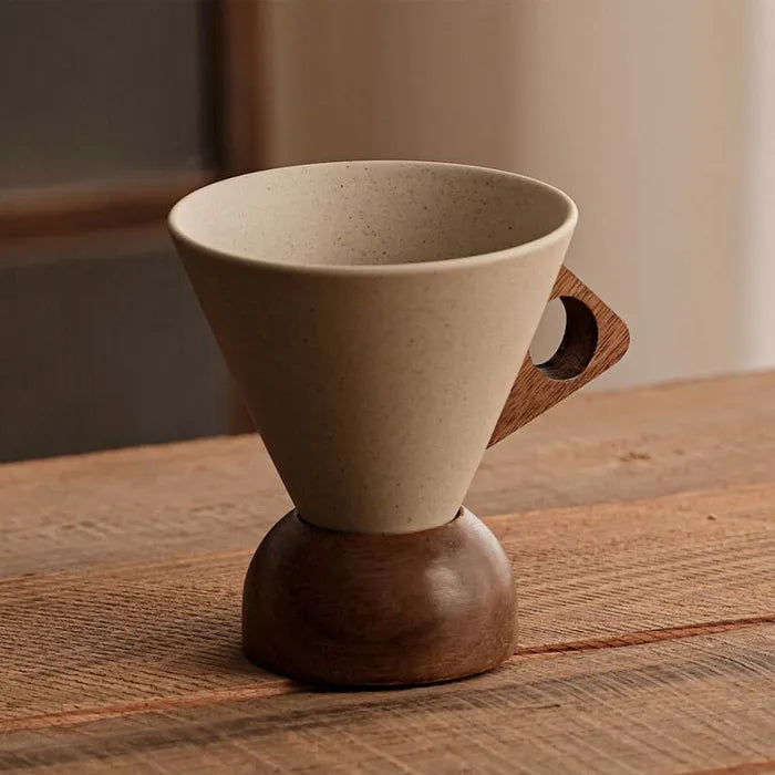 Unique ceramic coffee cup – luxury for your coffee time ☕