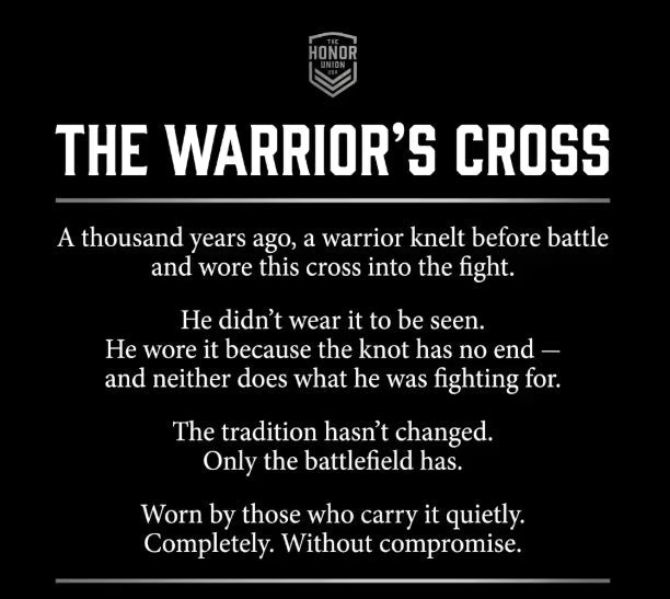 ✝️The Warrior's Cross