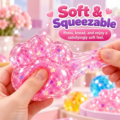 🐾 DIY Cat Paw Squishy Set – soft, colorful and creative