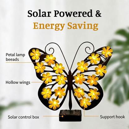 Solar Butterfly Garden Light