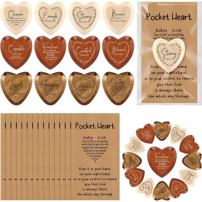 🎁Christian Pocket Heart Gift Set