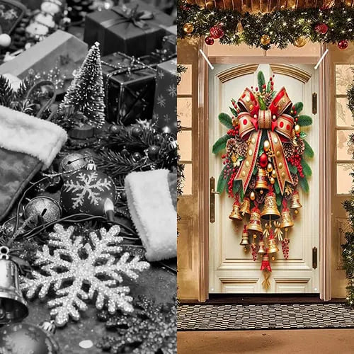 Christmas Bell Door Curtain（2D）