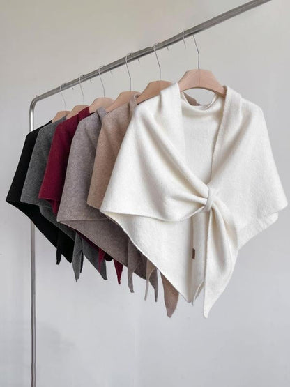 💖Women's Solid-Color Cashmere Scarf, Your Everyday Touch of Elegance!🍂