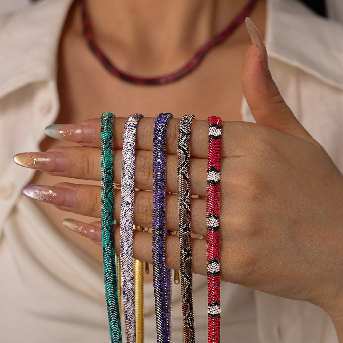 Serpent Statement Necklace – A Symbol of Mystery & Power