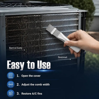 AC Fin Comb and Condenser Fin Straightener Cleaner