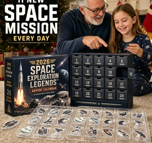 2026 Space Exploration Legends Advent Calendar – 24 Days of Space Missions, 24 Collectible Surprises