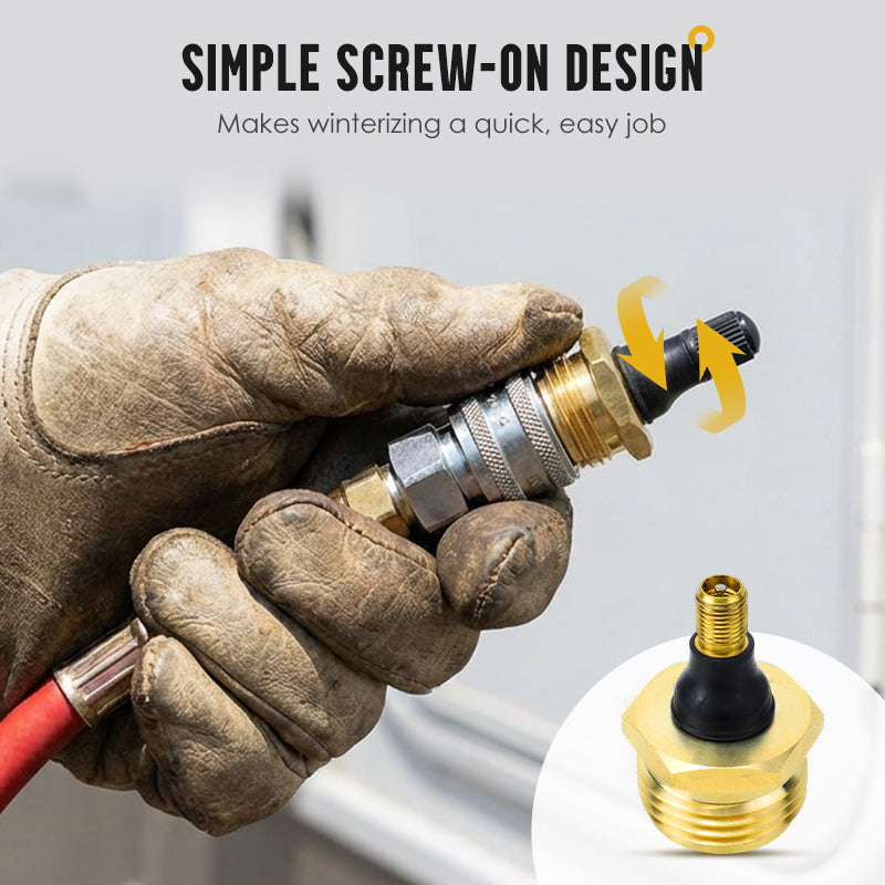 ⚙️High-performance Brass Exhaust Adapter For RV Piping